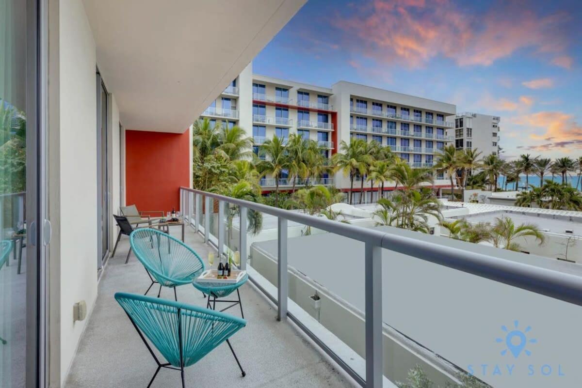 Rooftop Pool & Hot Tub - Gym - Hollywood Beach Eksteriør bilde