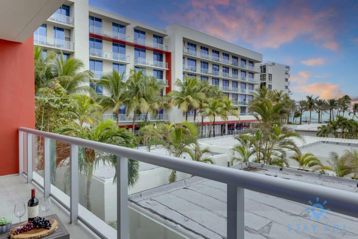 Rooftop Pool & Hot Tub - Gym - Hollywood Beach Eksteriør bilde
