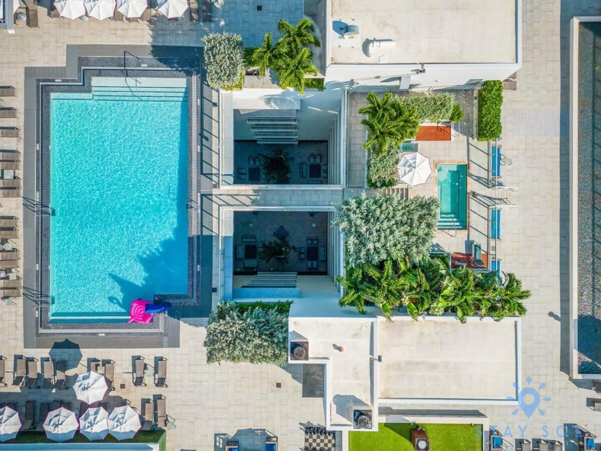 Rooftop Pool & Hot Tub - Gym - Hollywood Beach Eksteriør bilde